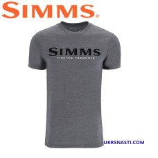 Футболка Simms Logo T-Shirt Athletic Heather